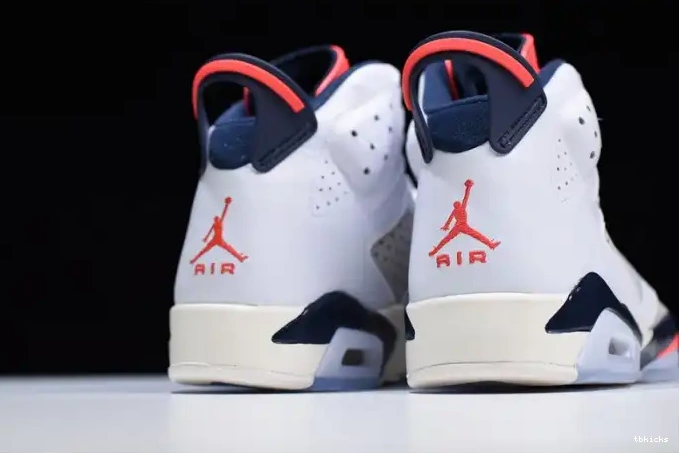 Cheap TB Jordan 23-Neutral Infrared Grey-Sail 384664-104 White Tinker Air Retro 6 0520